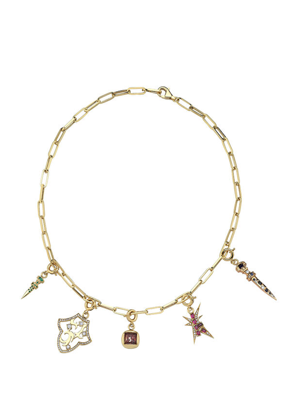 Janset Jewellery J Diamond Women's Charm - 2