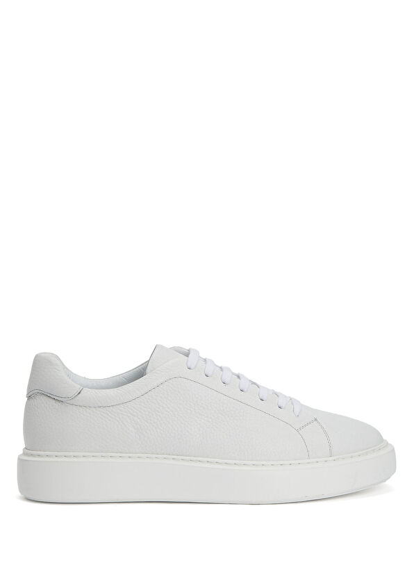 Beymen Club Beyaz Erkek Deri Basic Sneaker - 1