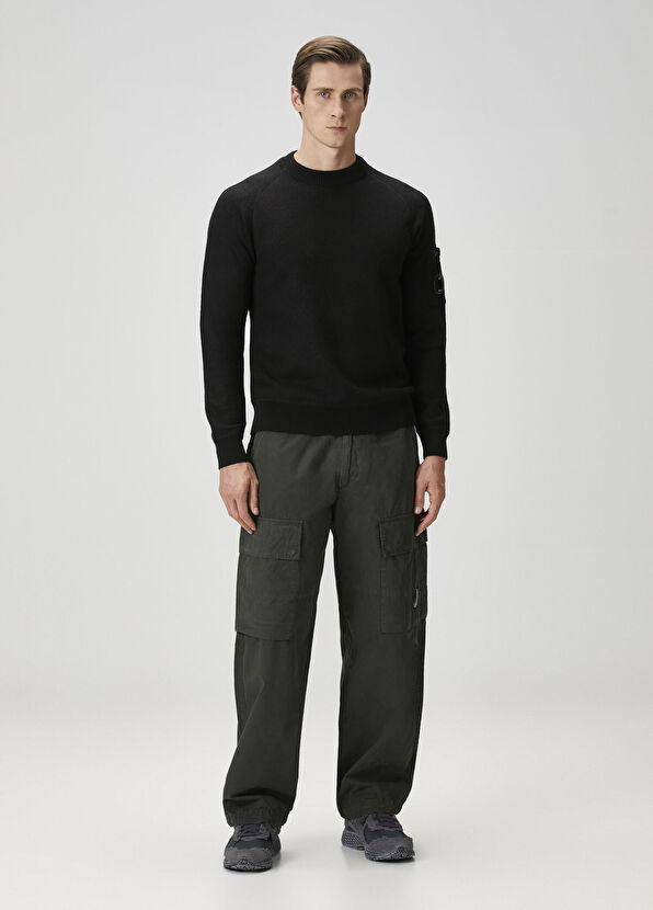 C.P. Company Black Wool Sweater - 2