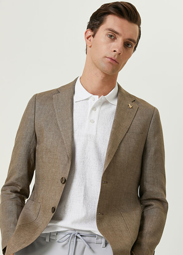 Beymen Club Vizon Keten Ceket - 2