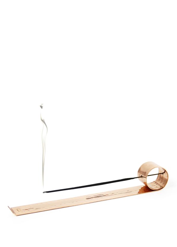 Coho Objet Coho Artisan Mystic Dharma Tattoo Copper Incense Holder - 1