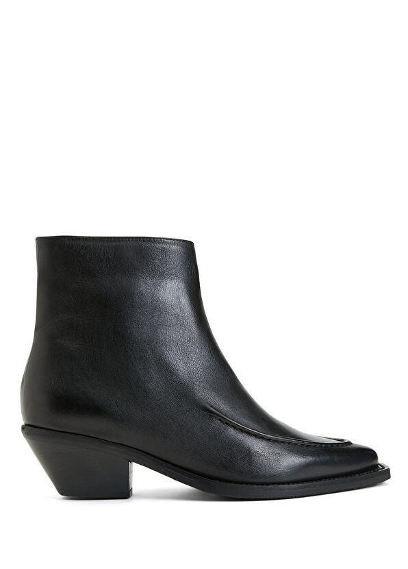 Beymen Club Black Womens Leather Boots - 1