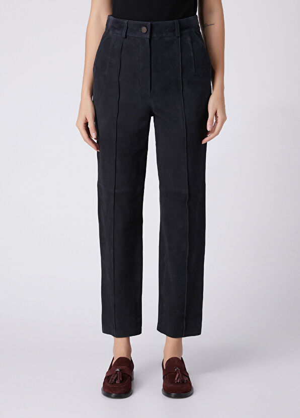 Beymen Club Petrol Leather Pants - 2