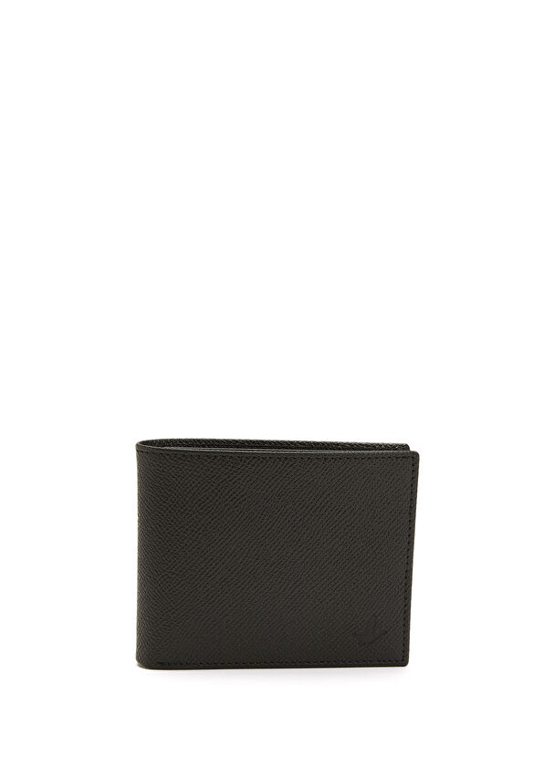 Beymen Club Black Bird Logo Men's Leather Wallet - 1