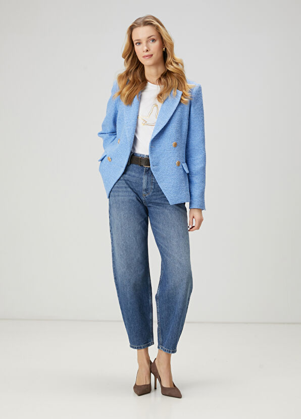 Beymen Club Basic Fit Mavi Jean Pantolon - 1