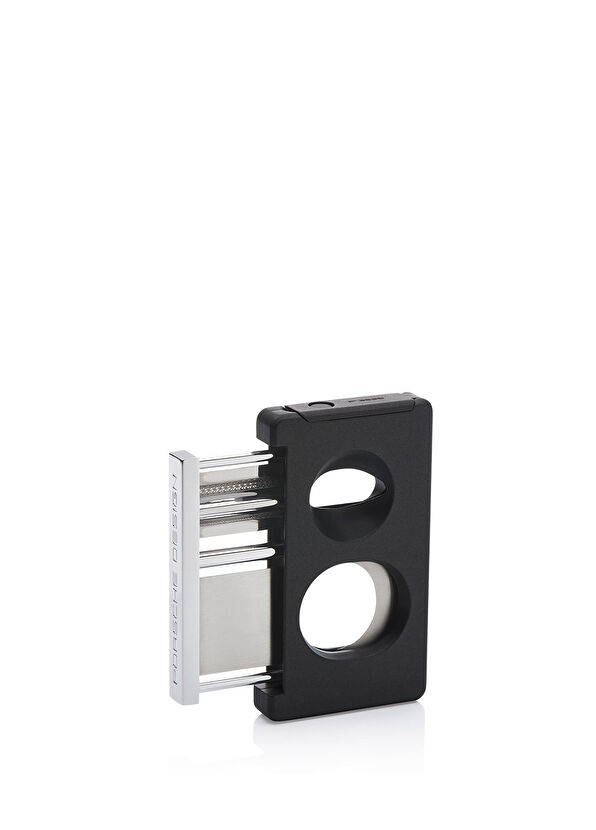 Porsche Design P362601 Black Double Hole Punch Cigar Cutter - 3