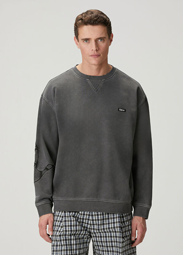 Beymen Club Anthracite Sweatshirt - 1