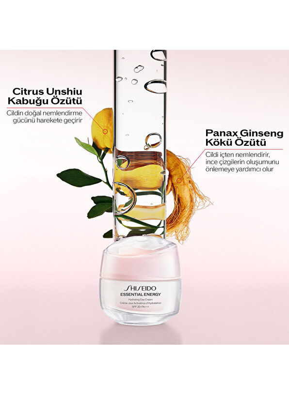 Shiseido Essential Energy Hydrating Day Spf20 50 Ml Cream - 2