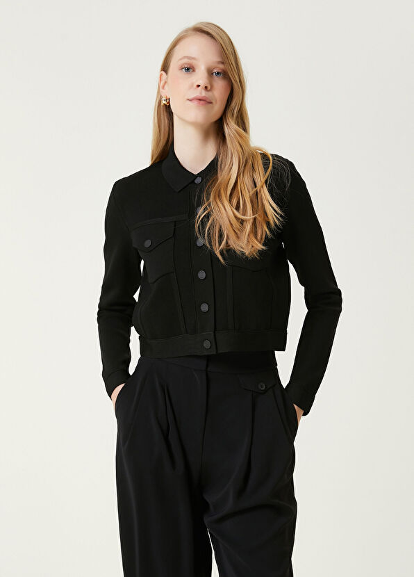 Beymen Club Black Polo Knit Jacket - 1