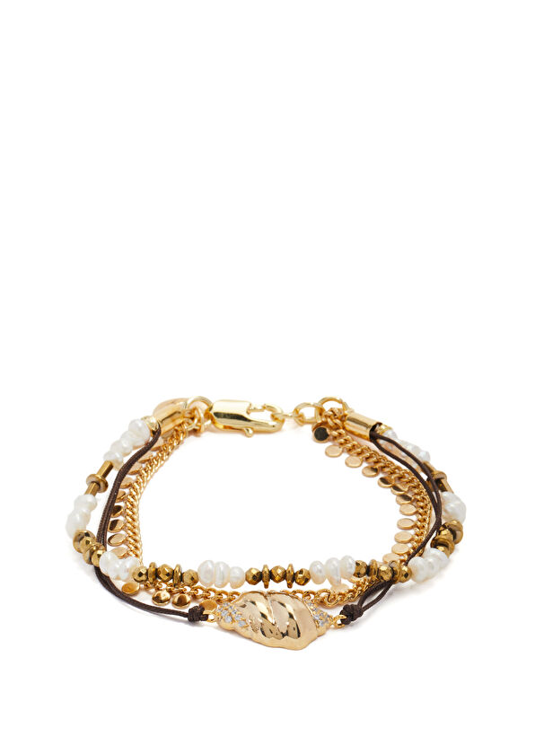 Beymen Club Gold Sea Theme Women's Bracelet - 1