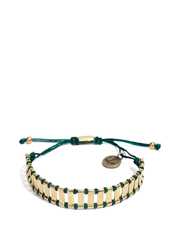 Beymen Club Khaki Stone Women's Drawstring Bracelet - 1