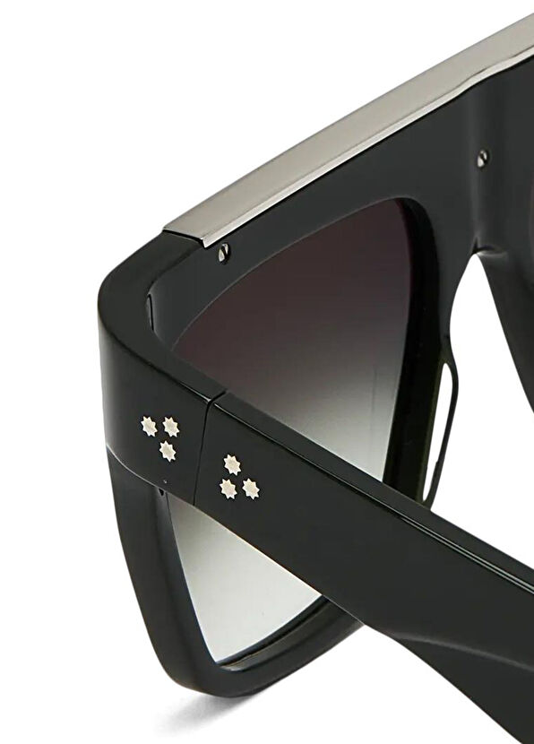 Jacques Marie Mage Selini Siyah Asetat Unisex Güneş Gözlüğü - 3