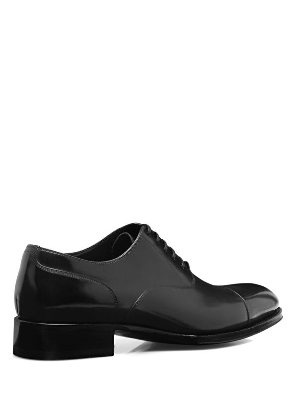 Edgar Siyah Erkek Deri Ayakkabı - Görsel 4