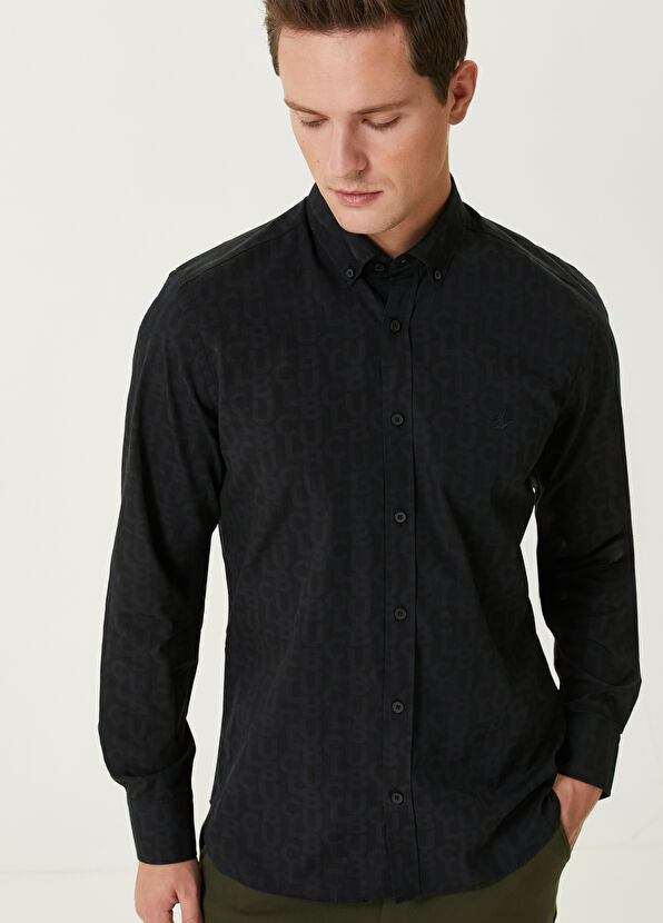 Beymen Club Slim Fit Black Shirt - 2