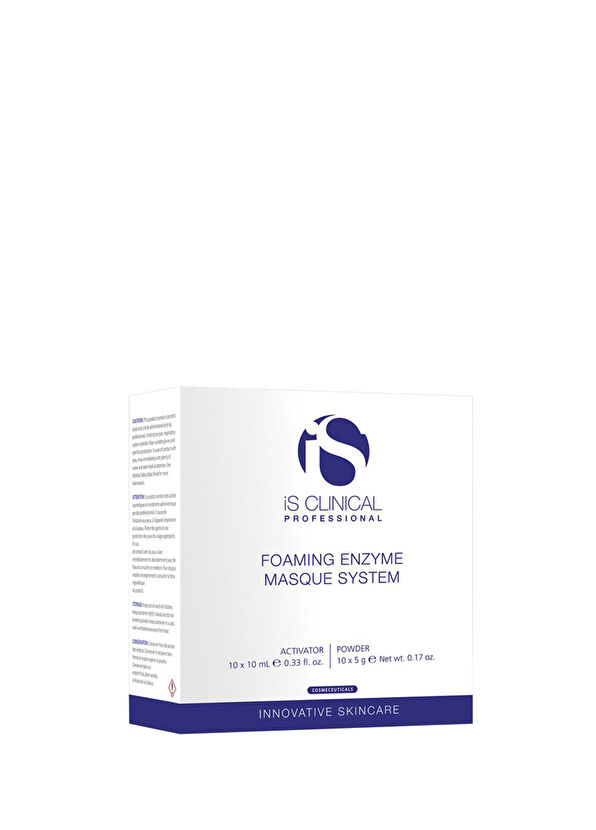 IS Clinical Foaming Enzyme Masque System 10'lu Yatıştırıcı Parlaklık Veren Peeling - 1