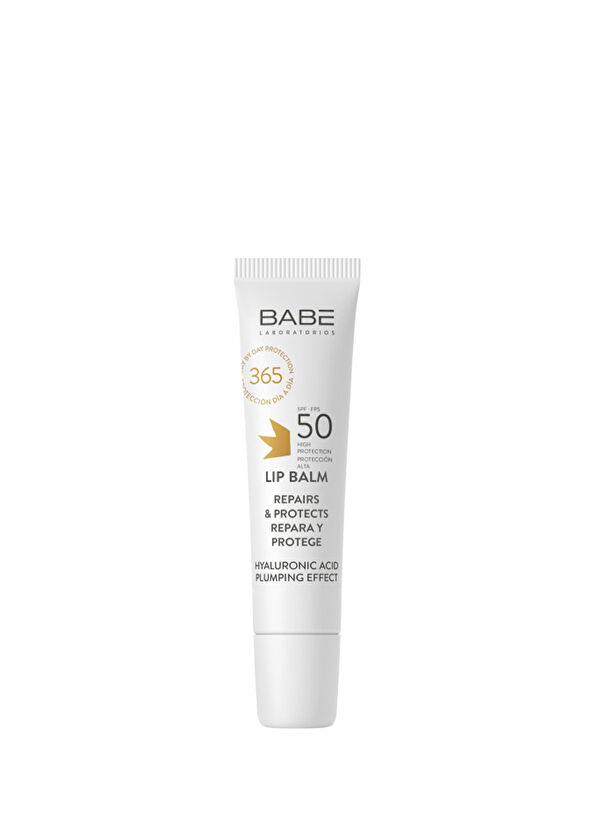 Babe Laboratorios Lip Balm Repairs Protects SPF50 Güneş Korumalı Onarıcı Dudak Balsamı 15 ml - 1