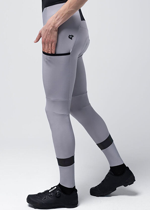 GOBIK Grit G10 Bib Tapioca Men's Thermal Winter Cycling Tights - 3