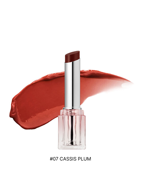 Tırtır Waterism Glow Melting Balm 07 Cassis Plum Plumping Shine Hydrating & Nourishing Stick Lipstick 3.3g  - 2