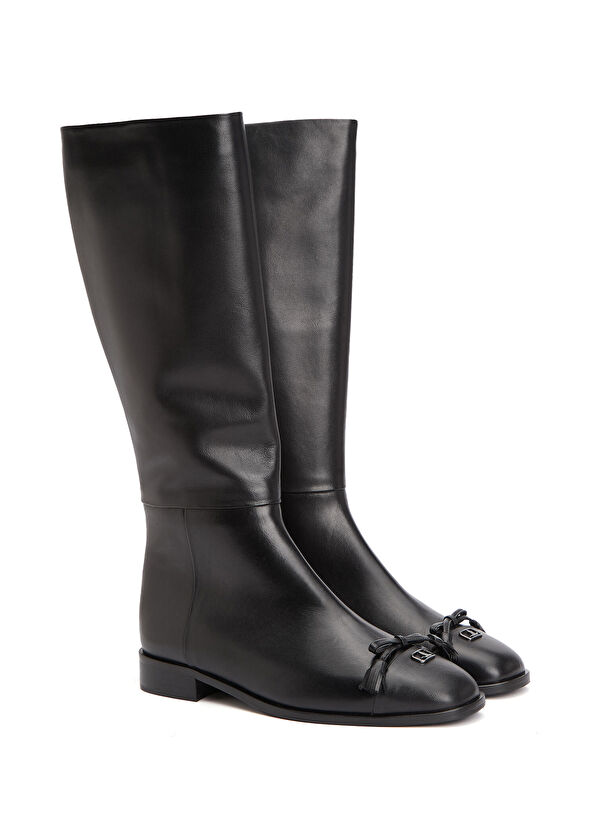 Beymen Club Black Women's Leather Boots - 2