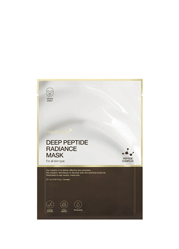 Medicube Deep Peptide Radiance Mask 1EA Sıkılaştırıcı Yüz Maskesi   - 1