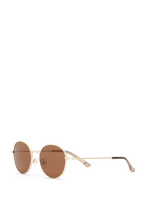 Blancia Milano BC 1382 C1 Altın Rengi Metal Erkek Güneş Gözlüğü - 1