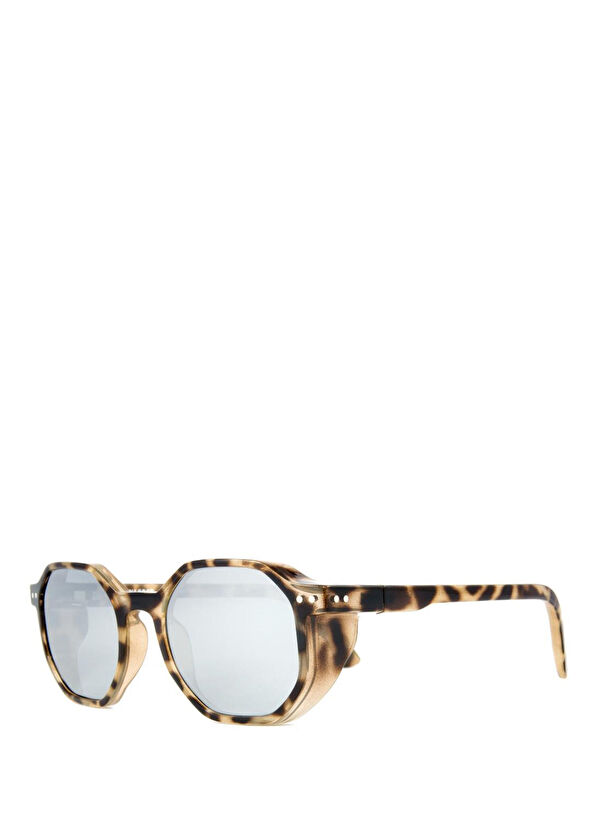 Sun's Good The Octagon Mirrored Sunglasses - 2
