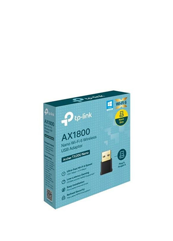 Tplink Archer TX20U Nano AX1800 Wi-Fi6 Kablosuz Usb Adaptör - 2