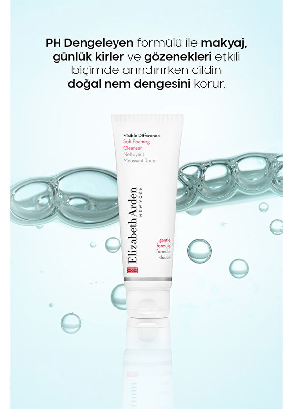 Elizabeth Arden Visible Difference Soft Foaming Cleanser Purifying Facial Cleanser 125 ml - 2