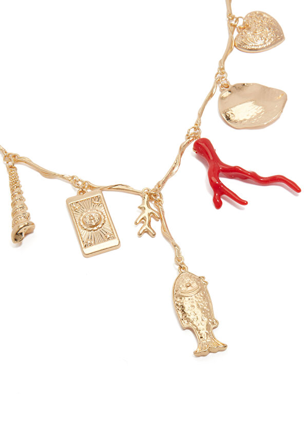 Beymen Club Gold Charmlı Kadın Kolye - 2