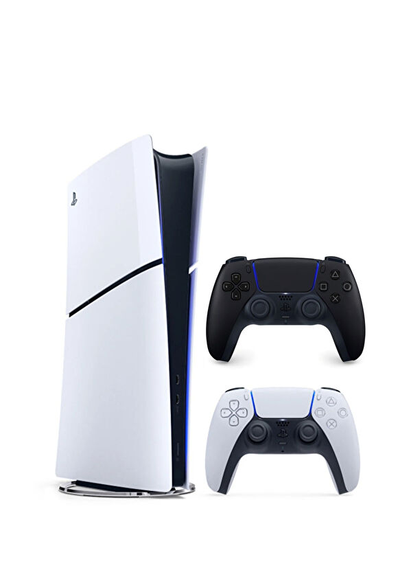 Sony PlayStation 5 Slim Dijital Edition Oyun Konsolu + 2. PS5 Kol Siyah - 2