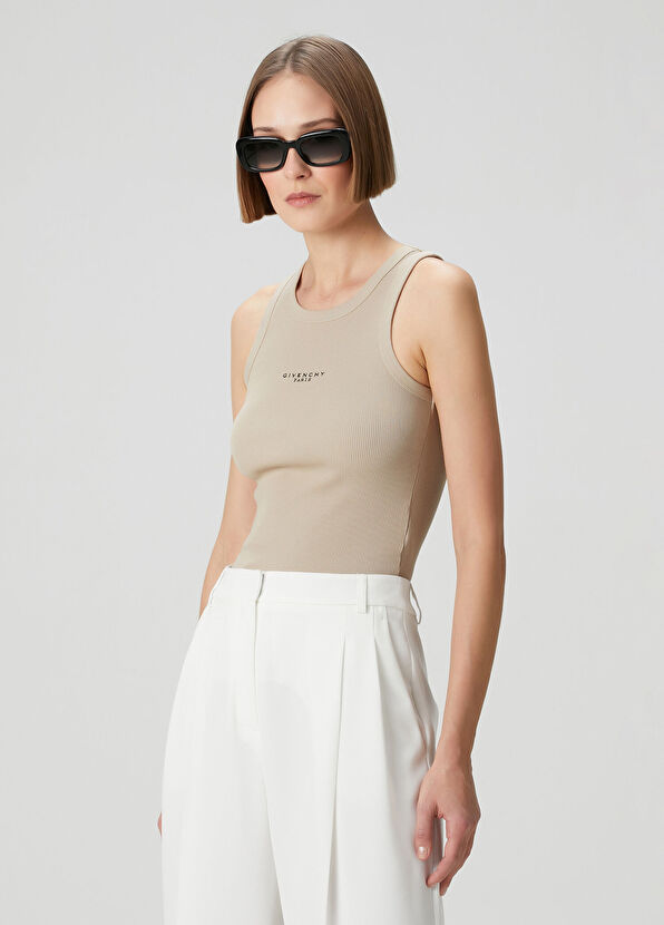 Givenchy Beige Tank Top - 1