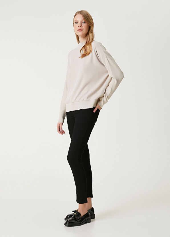 Beymen Club Bej Saten Garnili Kazak - 3