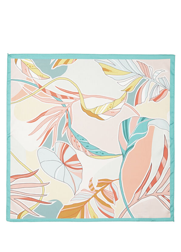 Beymen Club Patterned Women's Satin Scarf - 1