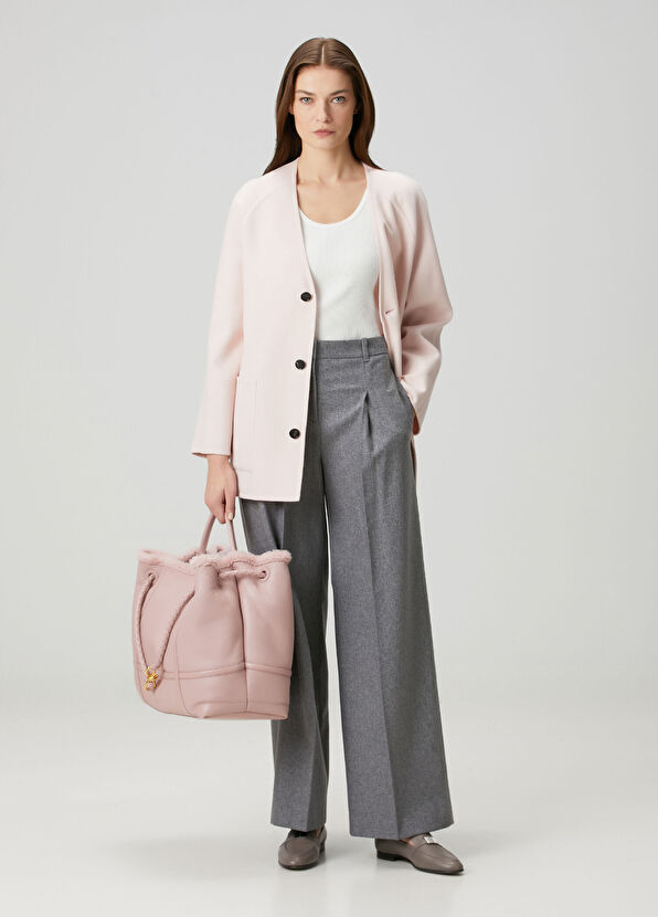 Bottega Veneta Pink Wool Cardigan - 2