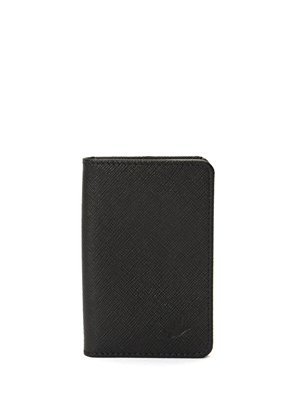 Beymen Club Black Men's Leather Wallet - 1