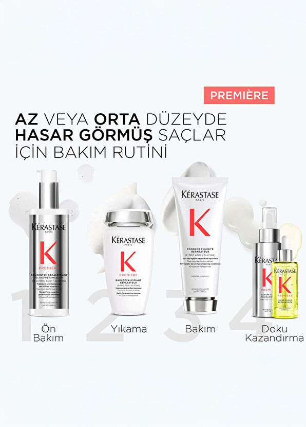 Kerastase Premiere Parlaklık Veren Onarıcı Saç Yağı İle 4'lü Saç Bakım Seti - 2