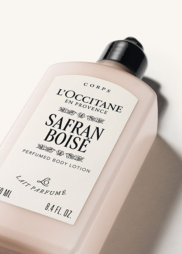 L'Occitane Saffron Boisé Perfumed Woody and Amber Notes Moisturizing Body Lotion 250 ml - 2