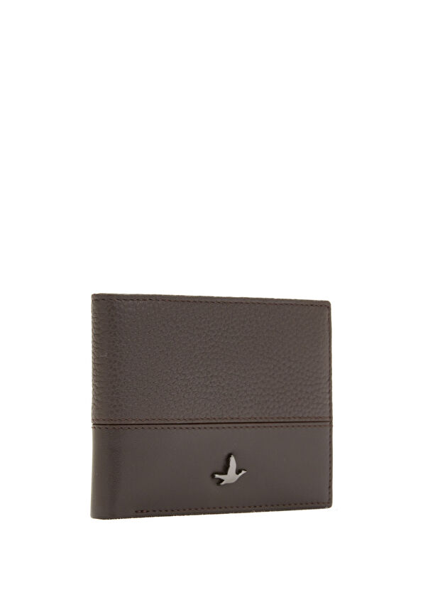 Beymen Club Brown Men's Leather Wallet - 2