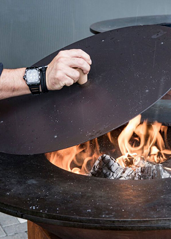 Ofyr Black Steel BBQ Fire Extinguisher 100 OA-SB-100 - 2