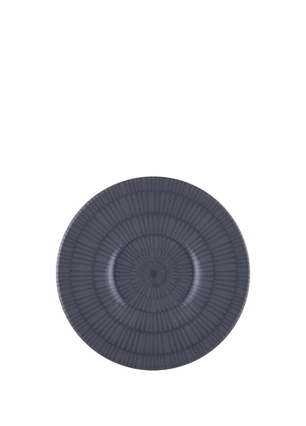 The Mia Noon 6'lı Gri Seramik Çay Tabağı 13 cm - 2