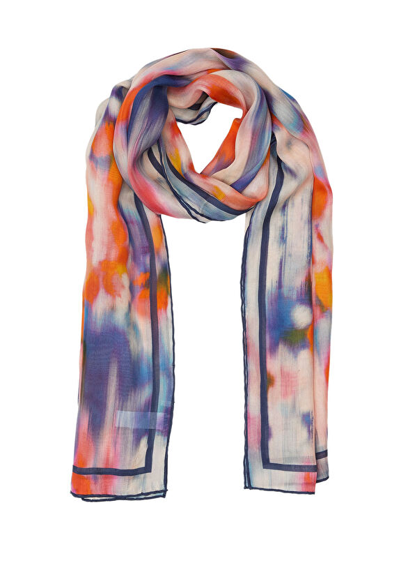 Beymen Club Çok Renkli Karışık Desenli Kadın Şal - 1