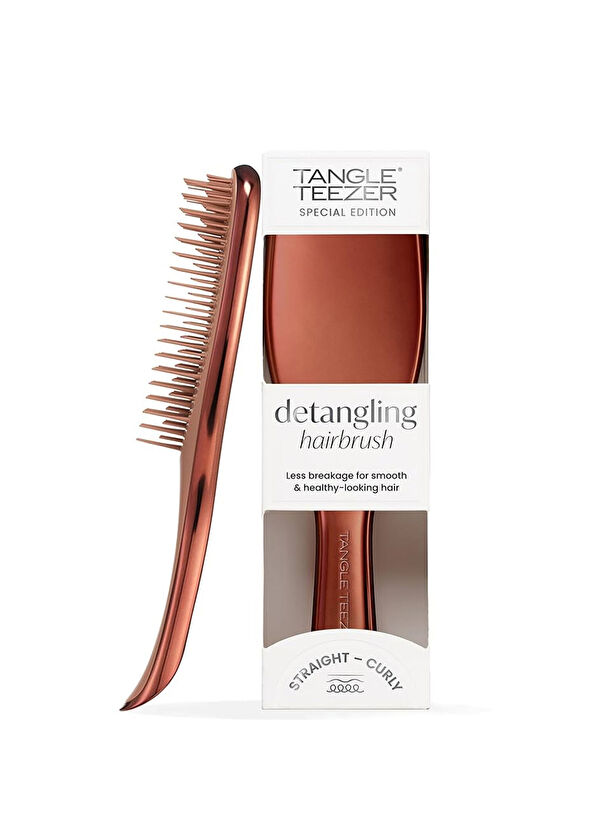 Tangle Teezer The Ultimate Detangler Chrome Choc Bronze Hairbrush - 1
