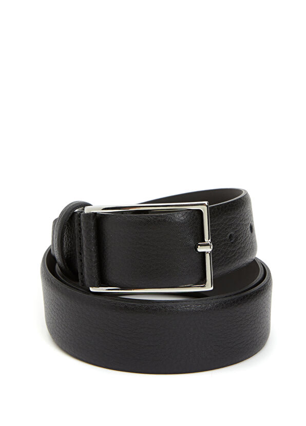 Beymen Club Siyah Erkek Deri Kemer - 1