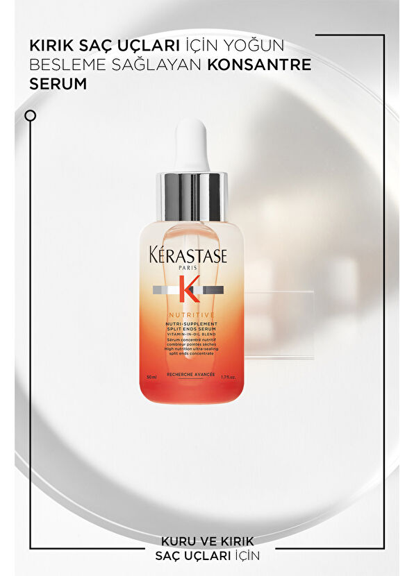 Kerastase Nutritive Nutri Ultra Mühürleyici Kırık Uçlar İçin Saç Serumu 50 ml - 4