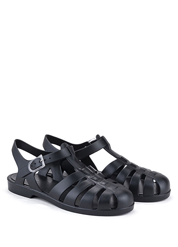 Biarritz Siyah Kadın Sandalet - Görsel 3