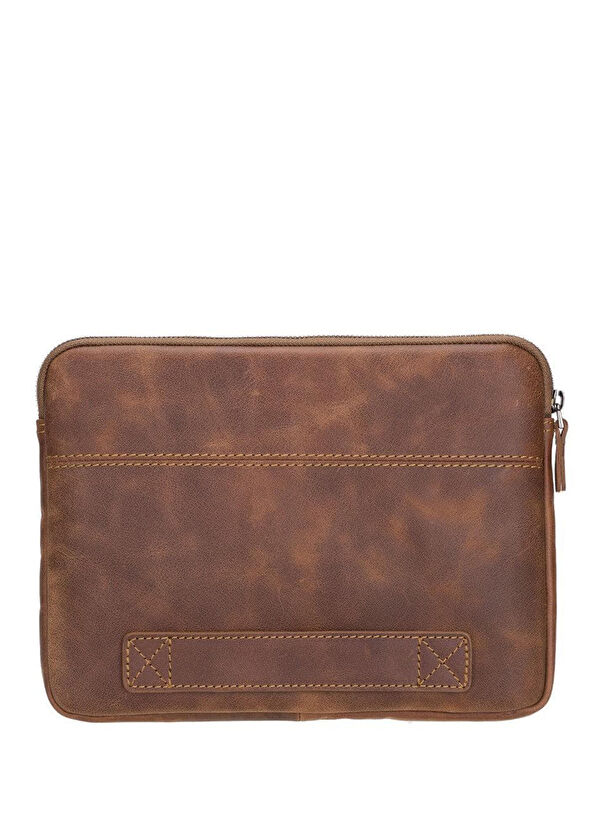 Bloominbag Awe Slim Kahverengi Deri 16" Laptop ve Macbook Kılıfı - 2