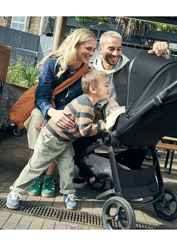 Mamas Papas Vardo Grey Cosmo Noir Seyahat Sistem Bebek Arabası - 4