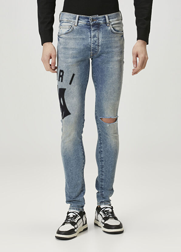 Amiri Mavi Jaen Pantolon - 2