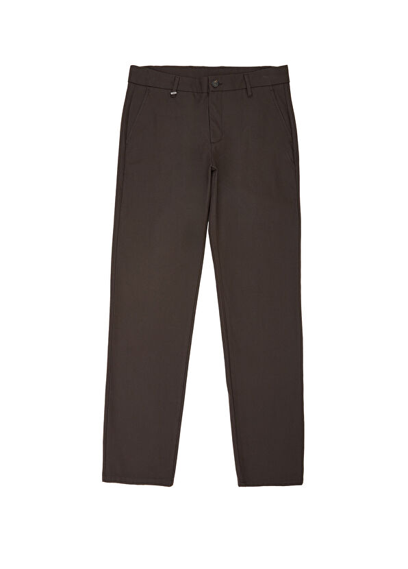 Beymen Club Regular Classic Khaki Twill BiStretch Sports Pants - 4