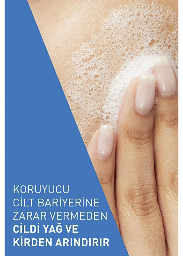 CeraVe Arındırıcı Köpüren Jel Yüz Temizleyici 473 ml - 3